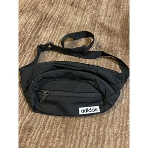 Adidas Fanny Pack‎ Belt Bag Black Travel Essentials Adjustable Strap